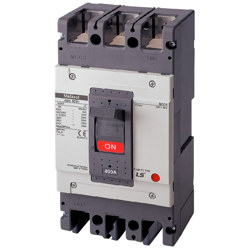 Picture of Cầu dao điện MCCB (APTOMAT) loại khối 3 Pha ABN403c-350A