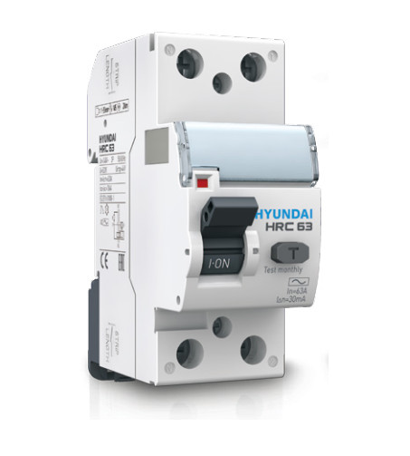 Picture of Cầu dao chống dòng rò RCCB Hyundai HRC63S 2PG-2P-50A
