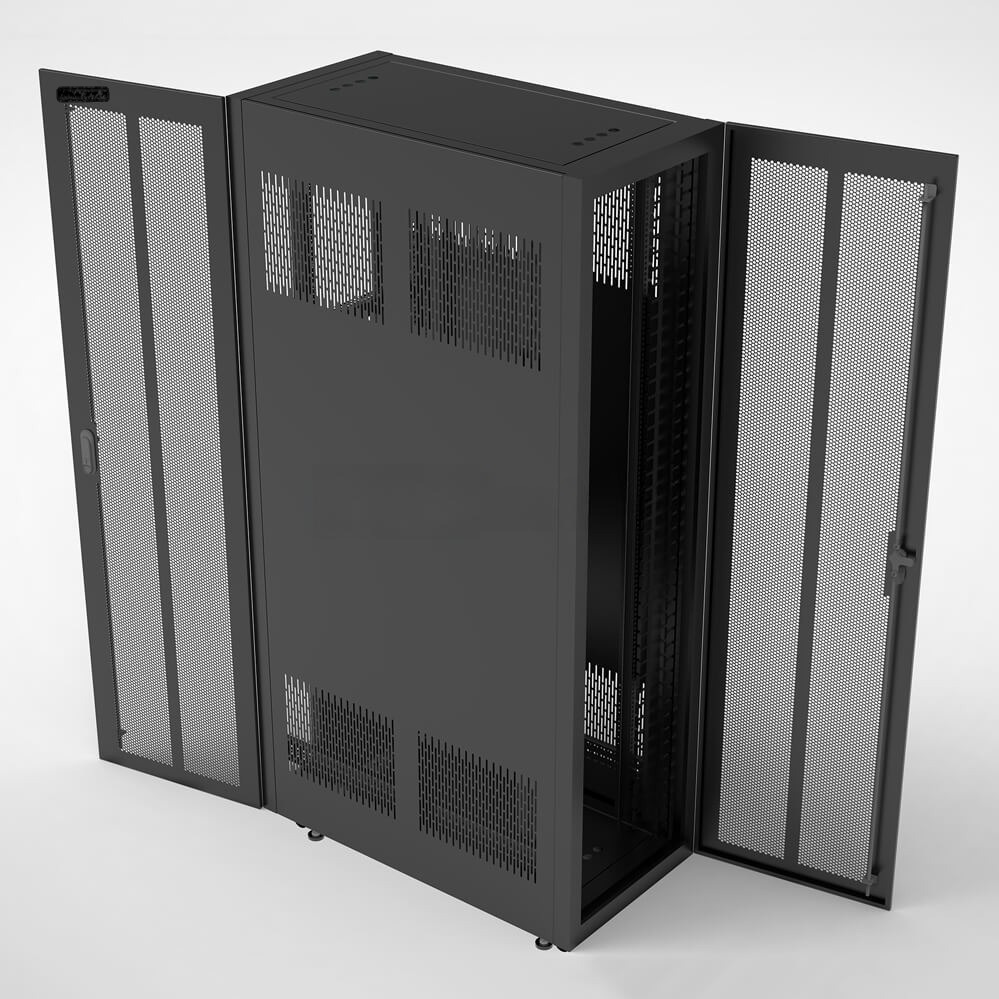 Picture of Tủ Rack 45U D1200, chuẩn 23″ chuyển đổi 19″